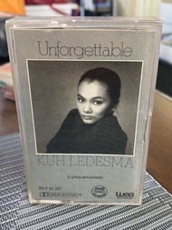 Kuh Ledesma - Unforgettable - Vintage OPM Philippines Original Music Cassette Tape Wea Records - VG