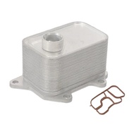 Penyejuk Minyak Enjin Dengan Kit Gasket 06J117021J 06J117021D 06J117070C Untuk A4 A6 Q5 VW Tiguan Je