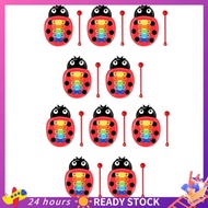 【HOT SALE】 Puzzle Insect Ladybug Hand Percussion Instrument Early Education Music Music Instrument C