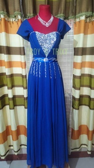 Filipiniana dress ( sponsor dress/bridesmaid)