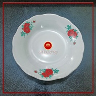 B1 PIRING MAKAN KERAMIK 8" INCH LUSINAN DAN ECER | DINNER PLATE MOTIF