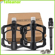 Cab Mountain Bike Pedals, 3 Bearing Aluminum Alloy Foldable Bicycle Pedals, Widened Lightweight Pedal Bicycle
