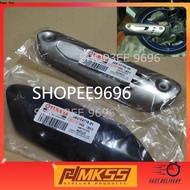 GREY BLACK EXHAUST COVER MUFFLER PROTECTOR YAMAHA Y125Z Y125 Y125ZR 125Z EXHAUST COVER EXHAUST PROTE