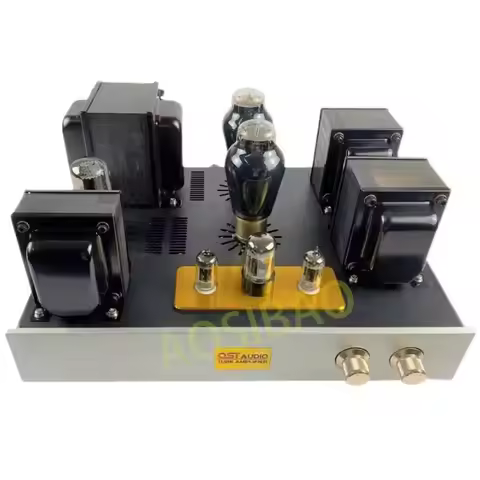 AIYIMA SMSL KIT-1 300B Vacuum Tube Amplifier 8W+8W Single ended Class A Tube Amp Pure manual welding