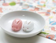 【日本原裝】可愛雜貨 和菓子磁鐵─兎饅頭