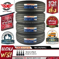 DEESTONE ยางรถยนต์ 215/70R15 (ล้อขอบ15) รุ่น T88 4 เส้น (ล็อตใหม่กริ๊ปปี 2025)+ประกันอุบัติเหตุ