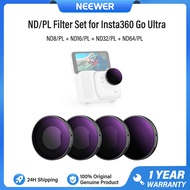 NEEWER ND/PL Filter Set ชุดฟิลเตอร์สำหรับ Insta360 GO Ultra ชุดฟิลเตอร์เลนส์กล้อง 2-in-1 ND8/PL+ND16