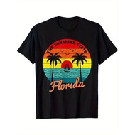Florida Sunset Family Vacation Florida Sunshine State T-Shirt