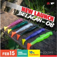 EXP Belacan Soft Lure Set 8cm cork toman soft lure durable heavy spot soft lure gacor fishing lure s