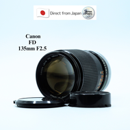 [ใช้ในญี่ปุ่น] "เลนส์โบราณ" Canon FD 135Mm F/2.5ออกเป็นญี่ปุ่น