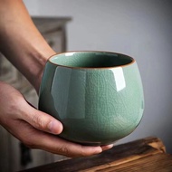 Mangkuk Air Relau Ru Seramik Basuh Teh Jian Air Teh Balang Air Ge Kiln Baldi Teh Isi Rumah Retro Kun