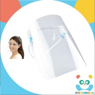 【PANDAROO】Face Shield Adult Protective Face Shield Protect Virus Face Shield Glasses Face Shield Supplies