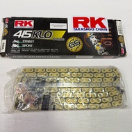 RK TAKASAGO KLO 415 132L ORING CHAIN / 415H-132L SPROCKET CHAIN 100% ORIGINAL RK O-RING CHAIN