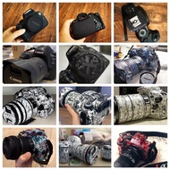 Wandering Donkeys For Canon 700D 800D Sticker 750D 650D850D Film 70D 80 90D Body Film