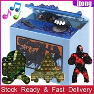 Godzilla toys coin bank saving box GRANDEY Godzilla MonsterMusical Electronic Chirldren Coin Money S