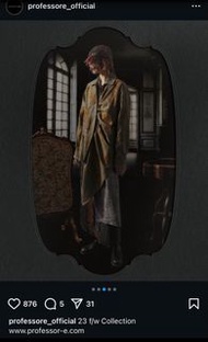23SS Professor.E 限量款 襯衫 Forgotten Materials E Crinkled Shirt Natural Dyed Grey Cotton 23-WN-FM-01 ar