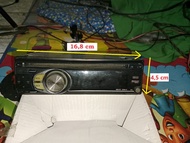 TAPE MOBIL BEKAS JADUL JVC KD-DV4506N KONDISI BEKAS NORMAL.