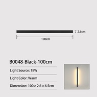 JoollySun LED Wall light dalaman tangga cahaya moden dinding hiasan lampu untuk bilik tidur bilik ti