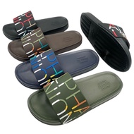 OS LUOFU Men's Soft Rubber ALPHA Slip-On Sandals Imported E6212-BRE26 (S1)