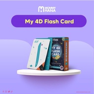 My 4D Flash Card MommyHana - huruf hijaiyah