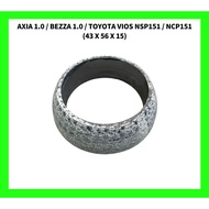PERODUA AXIA 1.0 / BEZZA 1.0 / TOYOTA VIOS NSP151 / NCP151 EXHAUST PIPE CONE GASKET
