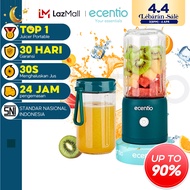 【2 tabung】ecentio 380ML Blender Portable Juicer 8 Mata Pisau juicer portable Cup Juicer Nikmati pena