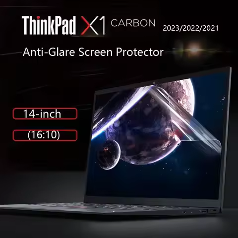 2X Anti Glare Screen Protector For Lenovo ThinkPad X1 Carbon Series Gen9 2021/X1 Gen10 2022 /X1 Gen1
