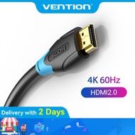 Vention HDMI Cable 2.0 High Speed 18Gbps 4K 3D 1080P for HDTV Bluray PS4/3 Xbox PC