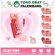 Azarine X MY MELODY SANRIO PLAY POP GLOSSY TINT GLASS LIKE GLOSSY FINISH LIPSTICK LIP TINT PEPTIDE L