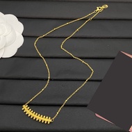 Cartier New Product Double Row Diamond Simple Necklace Fashion Light Luxury Classy Necklace Clavicle