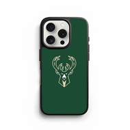 Softcase Casing Case iphone 17 16 15 14 13 12 11 Pro Air Max Mini Plus X Xs Max XR Milwaukee Bucks