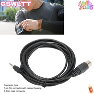 MKOFONU MIDI DIN 7pin Stereo Conversion Cord, 3 meters/9.8ft Plug and Play 7 Pin Din Male to DC 3.5m