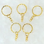 KEYCHAIN GOLD WITH TAIL