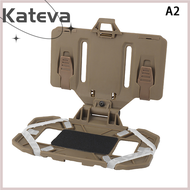 Kateva กระเป๋ากระดานนำทางล่าอุปกรณ์อัดลมทหารพับได้ง่ายสำหรับโทรศัพท์เสื้อกั๊กใส่อุปกรณ์เกมสงครามกองทัพ