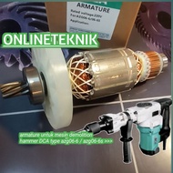 MESIN ARMATURE DCA AZG06-6 AZG06-6S FOR CONCRETE DRILLING MACHINE. DCA DEMOLITION HAMMER