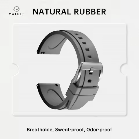 Natural Rubber Watch Band, Quick Release, 20mm 21mm 22mm 24mm, Accessories Watch Strap For LONGINES 