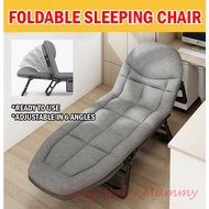 American Foldable Sleeping Chair Portable Reclining Lightweight Adjustable/Relaxing Sofabed/Lazy Folding Bed