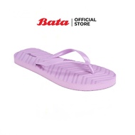 Bata บาจา รองเท้าแตะหูหนีบน้ำหนักเบาส้นแบน ลุยน้ำไม่ลื่น สำหรับผู้หญิง สีมิ้นท์ 5107118 สีม่วง 51091