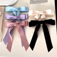 Jisoo Hair Clip Ribbon Korean Ribbon Hairpin