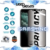 Ceramic Matte Privacy Samsung A31 A32 A42 A51 A52 A71 Anti Spy Tempered Glass Full Screen Protector 