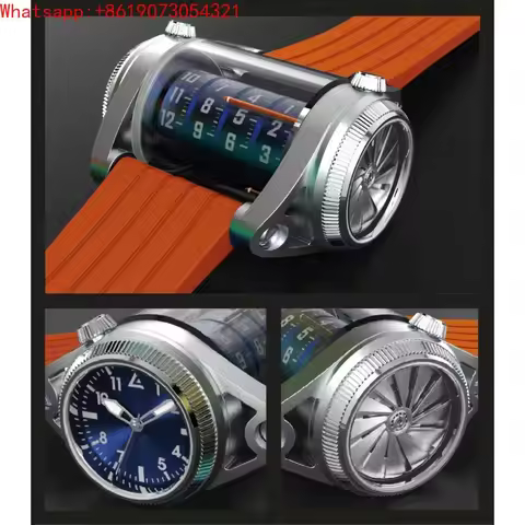 The Great Qin Empire Private High-end Custom Dual Miyota 6T15 movements Special-shaped mechanical wa