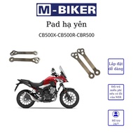 Fork lowering Pad cb500x-nx500-cb500f, lowering fork cb500x-cb500f-nx500 made of stainless steel, lo