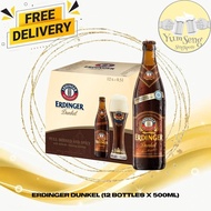 Erdinger Dunkel - 12 bottles x 500ml (BBD: 05/2026)