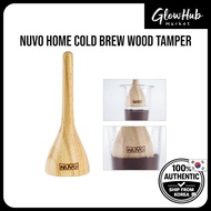 NUVO Home Cold Brew Wood Tamper – smooth coffee prep | cold brew tool, coffee filter press