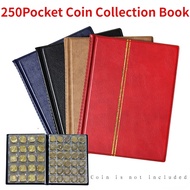 New Collecting 250 Coin Collection Book Grids Coin Album Money Organizer  Photo Album Coin Holder Co