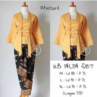 Alia Mustard kutubaru Set