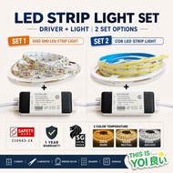 LED STRIP LIGHT SET LIGHT AND DRIVER