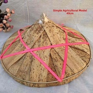 MEISITEKEKE | Rainproof Straw Sun Hat for Farmers and Construction Workers
