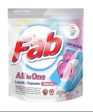 Fab 快潔 洗衣珠（櫻花）24粒袋