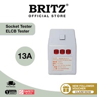 BRITZ 13A Plug-In Socket Tester and ELCB RCD Tester